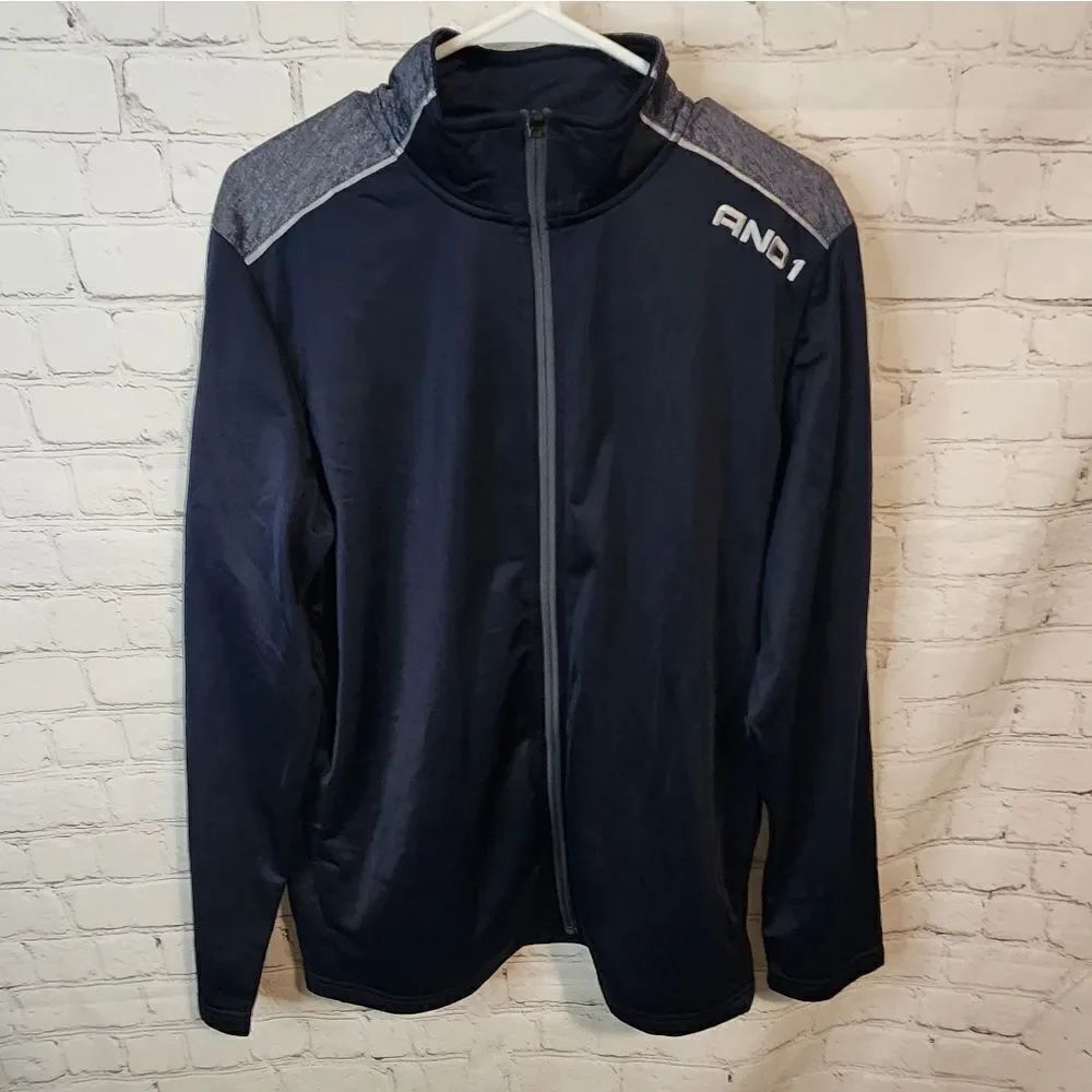 Men's AND1 full zip jacket, size Medium